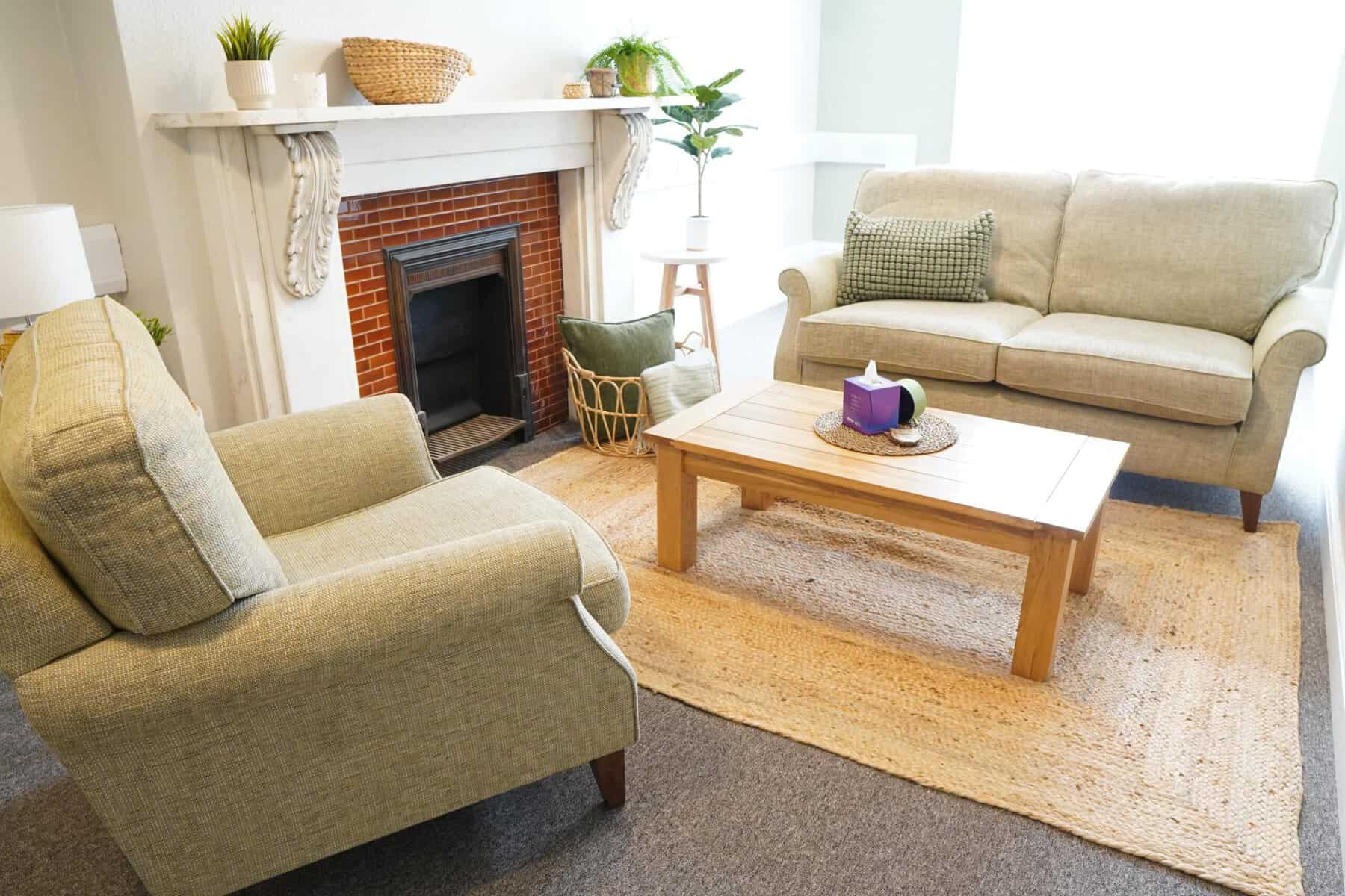 The Regency Clinic In Cheltenham Psychotherapy Room